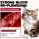 Liquid Iron Supplements for Cats, Cat Supplement with Vitamin C and B12, Supports Anemia, Promotes Blood Health, Helps with Formation of Red Blood Cell, Easy Digest and Absorbed, 60ML - Image 10