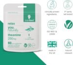 L theanine Supplements (60) | 250mg l-theanine Powder per Capsule - 1 A Day | GABA Supplements Support | Aids Relaxation Without Sedation | 2 Month Supply | Lab-Tested - Image 6