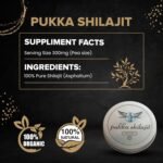 Premium Natural Hard Pukka Shilajit - 100% Pure Himalayan Organic Resin with High Potency Fulvic Acid & Trace Minerals for Energy & Vitality for Men and Women - (40g) - Image 7