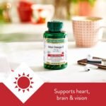 Nature's Bounty Mini Omega-3 450 mg EPA/DHA - Pack of 60 Softgels, Two-a-Day - Essential Fatty Acids - Easy to Swallow - Image 4