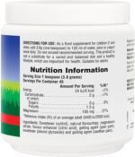 NaturesPlus Animal Parade MagKidz Children’s Magnesium Supplement - Natural Cherry Flavour, Teeth, Bones and Muscle Support for Children's Health - Gluten Free, Vegan - 171 g Powder - Image 3