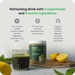 Vilgain Greens Mix | Superfood 13 Active Ingredients, Toxin Detox, Immunity Support & Digestive Support | Energy and Detoxification | Matcha, Co Q10 | Rich in Electrolytes, Adaptogens | 300 g - Image 3