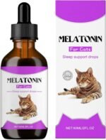 Sleeping Aid for Cats, 60 ml Liquid Support, for Pets When Travel, Changing Environment, Loud Homes, Grooming Care, Transport Box, Training, Veterinarian Visits, Thunderstorms, for Stress - Image 8