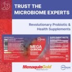 Microbiome Labs MegaQuinone Vitamin K2 MK7 + Vitamin K1, Magnesium Glycinate & Zinc - Advanced Bone & Heart Support - High-Strength VIT K2-7 Menaquinone-7 Supplement, Soy-Free, 60 Vegan Capsules - Image 6