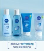 NIVEA 2-in-1 Refreshing Milk & Toner (200ml), Face Cleanser with Vitamin E and Hydramine, Deeply Cleanses, Tones, and Intensively Moisturises Skin, Make-Up Remover - Image 5