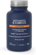 Activated B-Complex Advanced 30 Vegan Capsules Activated B Vitamins + L-Theanine Cellg8 Liposomal Delivery One Per Day - Image 3