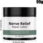 Nerve Cream, Supports Muscle And Joint Care, 99g, Soothing Lotion, Muscle Relief Cream, Soothing And Nourishing Formula, For Face, Legs, Hands, Joints Daily Care, Massage, or Recoveries - Image 3