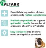 Vetark Pro-C Probiotic 100g Powder - Prebiotic & Probiotic With Added Vitamins For Rabbits & Other Small Mammals - Image 3