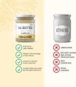 All-Natural Sea Moss Gel | 100% Wildcrafted Dr Sebi Sea Moss | Superfood Rich in Minerals, Proteins & Vitamins - Vegan & Gluten Free Sourced from The Caribbean 300ML - Image 8