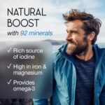 Sea Moss Capsules High Strength - Wildcrafted Irish Sea Moss Tablets - 30 Capsules One a Day - 2000mg Sea Moss Capsule - North Atlantic Seamoss Supplement - Vegan & UK Made - Image 3