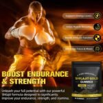 Shilajit Gummies for Men & Women, 3000mg Gold Shilajit Pure Himalayan Gummy, Supports Energy & Boost Immune, Enhances Focus, Vegan & Gluten Free (60 Gummies) - Image 4
