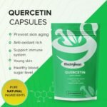 Black Swan Quercetin Capsules - 750mg Antioxidant Formula Immune System Heart Wellbeing Joints Support Energy Boost Natural Vegan Supplement - 30 Capsules 1 Month Supply - Image 4