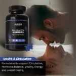 HornGoatPro Gummies - 60 Gummies Blueberry Flavour - with Added TongAliExtract, Maca Root, L-Arginine for Maximum Effect - Vegan, Non GMO, Gluten Free and Low Sugar - for Vitality - Image 3