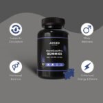 HornGoatPro Gummies - 60 Gummies Blueberry Flavour - with Added TongAliExtract, Maca Root, L-Arginine for Maximum Effect - Vegan, Non GMO, Gluten Free and Low Sugar - for Vitality - Image 4