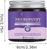 Body Cream - 7x6x6cm Nourishing Lotion, Mild Butter for Neck Care, Soothing Balm with Skin Hydration, Body Care Formula, Gentle Blend for Foot Comfort, Muscle Relaxation and Daily Moisturizing - Image 3