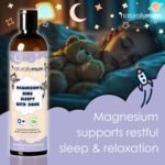 Kids Magnesium Sleepy Bath Soak - Bubble Bath - All-Natural Calming Bath Soak - Suitable for Newborns with Dry & Sensitive Skin - Lavender & Chamomile Essential Oils – Made in UK - 250ml - Image 4