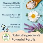 Kids Magnesium Sleepy Bath Soak - Bubble Bath - All-Natural Calming Bath Soak - Suitable for Newborns with Dry & Sensitive Skin - Lavender & Chamomile Essential Oils – Made in UK - 250ml - Image 5