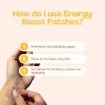 Energy Boost Patches - Natural Daily Pick-Me-Up for Fatigue, Focus & Workout Power - Slow Release Throughout The Day (6 Pack) - Image 5