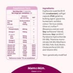 Menomin | Menopause Support - for People Aged 40+ During Peri-Menopause or Menopause – Daily Nutritional Support During This Natural Life Stage so You Can Feel Like You – 60 Capsules - Image 6