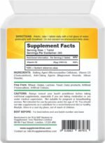 Vitamin D 1000IU 365 Vegetarian Tablets | Optimum Strength Cholecalciferol Vitamin D3 Supplement | UK Manufactured - Image 3