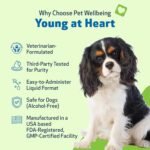 Pet Wellbeing Young at Heart for Dogs & Cats - Heart Health, Circulatory & Cardiovascular System, Hawthorn, Motherwort, Schisandra - Veterinarian-Formulated Herbal Supplement 4 oz (118 ml) - Image 3