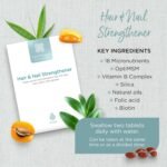 Healthspan Hair & Nail Strengthener (45 Days Supply) | Promote Glossy, Shiny Hair and Strong & Healthy Looking Nails | 18 Balanced Micronutrients | with OptiMSM & Vitamin B-Complex | Vegetarian - Image 3