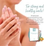 Healthspan Hair & Nail Strengthener (45 Days Supply) | Promote Glossy, Shiny Hair and Strong & Healthy Looking Nails | 18 Balanced Micronutrients | with OptiMSM & Vitamin B-Complex | Vegetarian - Image 5