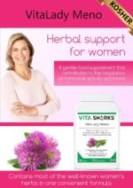 VitaLady Meno: Natural Menopause Support - 13 Vegan Herbs with B6, Zinc & Isoflavones - Kosher - Image 10