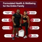Blood Tonic with Ferrous Gluconate (Iron), Honey, Zinc & Vitamin B Complex | for Health, Energy, Immunity & Strength & Vitality | Health Tonic Liquid Supplement | 200ml Bottle | Since 1980 - Image 4