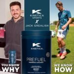 Kinetica Sports Prefuel Pre Workout -Berry Flavour | 5.8g Amino Acids Blend, 2.25g BCAA's & 94mg Caffeine/Serve, 30 Servings/300g| With Essential Vitamins, Minerals|Supports Performance & Energy Boost - Image 4