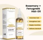 Rosemary & Fenugreek Herbal Hair Oil for Hair Growth - Volumizing & Strengthening Hair Loss Growth Oil- All Hair Types | Natural Nourishing Formula 120mL - Image 6