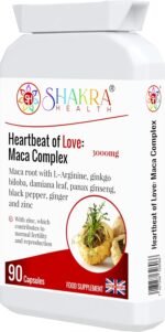 Heartbeat of Love: Maca Complex. 90 Capsules to Relieve Premenstrual Syndrome, Increase Intimate, Dysfunction, Drive, Energy, Stamina for Men & Women | Shakra Health - Image 9