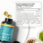 Primal Harvest Omega 3s- Fish Oil Supplement with EPA and DHA Fatty Acids as Well as Vitamin E, for Men & Women, 2 Pack: 60 Servings - Image 3
