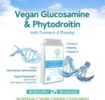 Vegan Glucosamine Phytodroitin Complex 90 Capsules - with Plant Based Chondroitin, Turmeric, Rosehip and Vitamin C to Support Cartilage and Bones - UK Made - Image 4