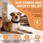 Dog Calming Collar UK - 6 Pack Long Lasting Pheromone Collars for Anxious Dogs, Supports Calm Behaviour & Stress Support (120 Days Effect) Adjustable Fit 25 Inch/63.5cm for Puppy Adult Dogs - Image 3