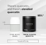 Ultra High Purity Quercetin Capsules - 95%+ Highly Purified and Bioavailable - 1000mg Per Serving - 120 Capsules Quercetin Supplement - Image 5