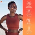 Keto-Pro Keto Electrolytes 250g - 50 Servings | Electrolyte Powder & Salts with Astaxanthin | Supporting Fasting, Health & Fitness Goals | Mango Flavour - Image 4