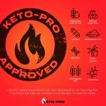 Keto-Pro Keto Electrolytes 250g - 50 Servings | Electrolyte Powder & Salts with Astaxanthin | Supporting Fasting, Health & Fitness Goals | Mango Flavour - Image 6