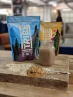 TRIBE Vegan Protein Powder - Salted Caramel - Pea and Rice Protein Blend - Vegan, Gluten & Dairy Free (500g / 12 Servings) Brown - Image 3