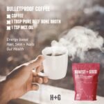 Beef Bone Broth Powder - 300 g | 1 Month Supply | Contains 8500mg Type I & III Collagen | Made with Grass Fed British Cattle | Promotes Hair Skin Nail & Gut Health | UK Made - Image 4