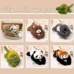 Weighted Plush Animals, Weighted Animals for Adult, Hugging Pillow for Anxiety Relief & Sleep Support, Soft Plush Huggable Pillow for Stress & Comfort (30cm-Sloth) - Image 7
