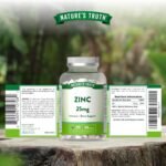 Zinc Supplement 25mg | High Strength Tablets | 60 Count | 250% NRV | Suitable for Vegans & Vegetarians | by Nature's Truth - Image 5