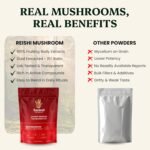 Reishi Mushroom Powder 15:1 Extract (60 servings) | Promotes Immune Health & Stress Support | 1 Serving Equals 15,000mg of Raw Mushroom | 30% Beta Glucans | Tested for Purity & Safety - Image 4