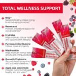 NAD Liquid Supplement, NAD Resveratrol Supplement for Women & Men,with Liposomal Nicotinamide Riboside,Quercetin, Support for Energy Boost & Anti Aging - Image 5