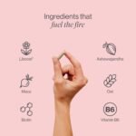 Her Desire Capsules with Liboost, Maca, Ashwagandha, Ginseng, Zinc, Biotin, Vitamin D, Vitamin B6, and Vitamin B12, by Tummy Tox - Image 4