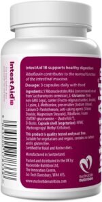 IntestAid IB Food Supplement, Verified Gut Health Support, Pot of 60 vegi-caps - 20 Servings - Image 4