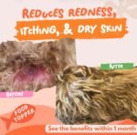 Leo's Salmon Oil for Dogs and Cats | Premium 100% Natural Food Topper Fish Oil for Dogs and Cats | Enhances Coat Shine, Joint & Brain Health, Itchy or Dry Skin, and Dandruff Hair Treatment 500ml - Image 3