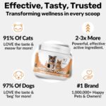 NutriPaw Pre, Pro & Postbiotic Powder - Supports Gut Health, Sensitive Stomachs, Anal Glands, Scooting, Loose Stools, Tear Stains - Made For Cats & Dogs - Image 4