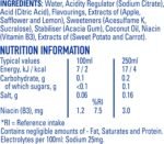 Lucozade Sport Zero Sugar - Orange & Peach 12x500ml | Sugar Free Sports Drink, with Vitamin B3 and electrolyte | Zero Sugar | Only 4 calories per serving | Still | Made with Natural Flavours - Image 3