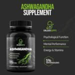 Ashwagandha high Strength 500mg - 120 Capsules | Relieve Stress & Boost Stamina | Ashwagandha Capsules with Pure Withania somnifera Root | No Preservatives, Gluten-Free - Image 3